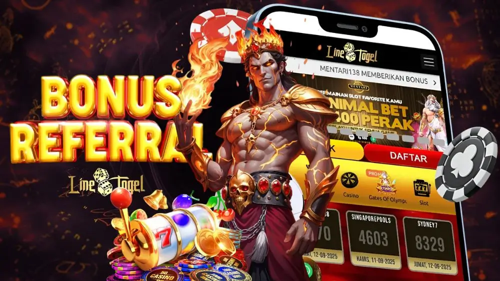 Bonus Referral LineTogel - Raih Komisi Setiap Ajak Teman